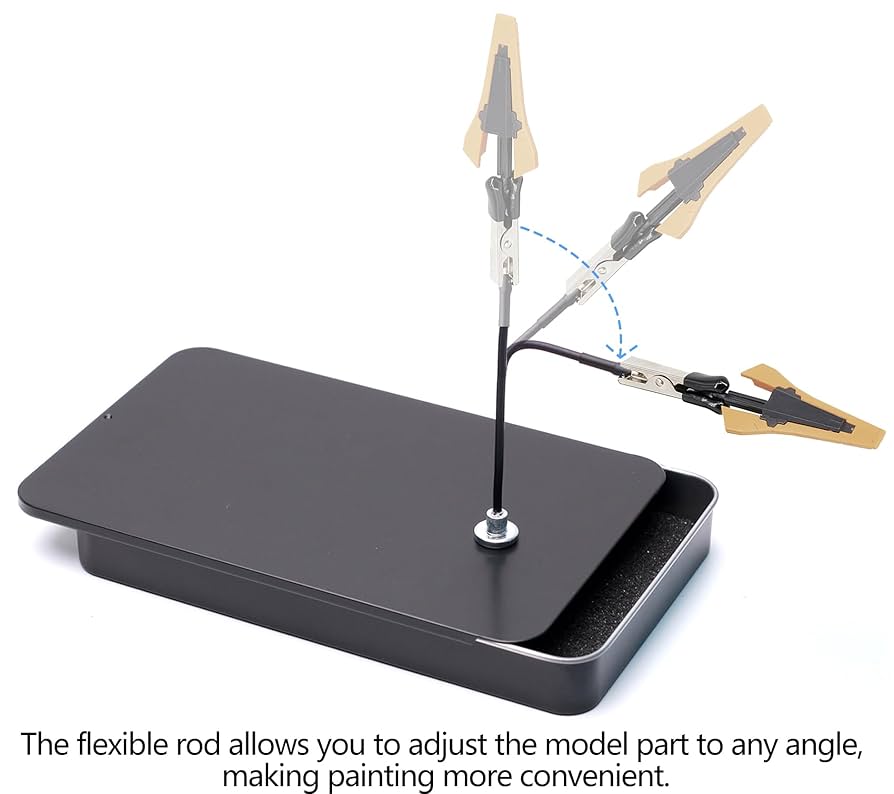 蓑（みの） NovaViva Large Clamps Metal Model Painting Stand Base Holder